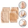 Mobestech 10pairs Non- Heel Sleeves for Moisturizing and Support Silicone Heel Cushions for Cracked Comfortable Ankle Compression Sleeves for and view 4