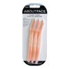 About Face Fuzz-Free Facial Razors for Shaving & Exfoliating - Includes 3 Beauty Groomers & wet n wild Color Icon Kohl Eyeliner Pencil Black, Long Lasting, Highly Pigmented view 3