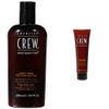 AMERICAN CREW Men's Hair Styling Duo - Texture Lotion with Light Hold & Low Shine (8.4 Fl Oz), and Non-Flaking Gel (13.1 Fl Oz) view 1