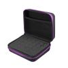 2 pcs 12 Protection Hard Holder Case Essential Drop Er Bottle Large Oil Carrying Bag Oils Travel, Purplex2pcs, mediumx2pcs view 3