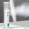 Portable Mini Face Mist Handy Sprayer with Double Hole Spray, 30ml High Volume, Ultra Fine Mist Spray, Handheld Design, Battery Powered, for Skin Care, (Blue) view 2