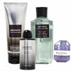 White Barn - Bath & Body Works - Men's Collection - 3 Piece Bundle - Spray - Body Cream - Shower Gel and Diamond Soap Soap (Graphite), Beige view 1