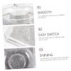 Gogogmee 6pcs Eyelash Storage Box High Transparent Lash Case with Shiny Base Cards Portable and Stylish False Lashes Holder for Easy Organization and Display view 2