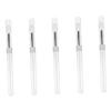 BIUDECO Compact 5pcs Silicone Lip Brush Set Travel-friendly Makeup Brush Eye Shadow Stick Lip Gloss Applicator Non-stick Brush view 1