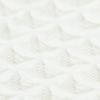 100% Organic Cotton Hair Drying Waffle Towel Wrap for Women | Absorbent & Quick Dry Head Turban for Wet Hair in Shower Sauna Spa, Extra Large for Long Straight Curly Plopping Button (White, 2 PACK) view 4