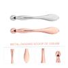 Beatifufu 2pcs Zinc Alloy Eye Cream Massage Rods Rose Gold Silver Eye Care Tool for Reducing Dark Circles Puffiness Wrinkles Durable Beauty Roller for Fatigue Relief view 2