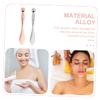 Beatifufu 2pcs Zinc Alloy Eye Cream Massage Rods Rose Gold Silver Eye Care Tool for Reducing Dark Circles Puffiness Wrinkles Durable Beauty Roller for Fatigue Relief view 4