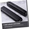NOLITOY 2pcs Portable Hair Straightener Storage Organizer Bag Eva Curling Iron Case Protective Design for Travel Compact and Hair Curler Case for Easy Organization view 2