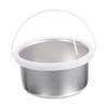 STOBOK Wax Heater Inner Pot Wax Warming Pot Empty Hair Removal Aluminum Bowl Safe Handle view 1