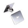 STOBOK 6pcs Stainless Steel Nail Art Palette Ring Professional Mixing Tool for Nail Design Easy to Clean and Wipe and DIY Art for Foundations Lipsticks Pigments view 2