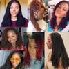 RAYIIS Fuax Locs Crochet Hair Super Lightweight Micro Locs 4 Pack Sister Locks Crochet Hair Synthetic braids Hair Extensions (#1, 18 inches) view 4
