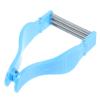 FOMIYES Face Hair Remover Spring Manual Epilator for Women Men, Stainless Steel Spring Hair Remover Threading Tool for Facial, Chin, Upper Lip, Mustache Blue view 1