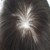 Mens Toupee V-loop knots 0.06mm Super Thin Skin Toupee For Men Human Hair Replacement System Natural Mens Hair Pieces#350 Dark Brown with 50% gray hair-100% Light to Medium Light Density view 3