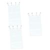 Amosfun 3pcs Hanging Bathroom Mesh Organizer Bag for Toiletries and Shower Accessories Easy to Install White Versatile Storage for Home Travel view 1