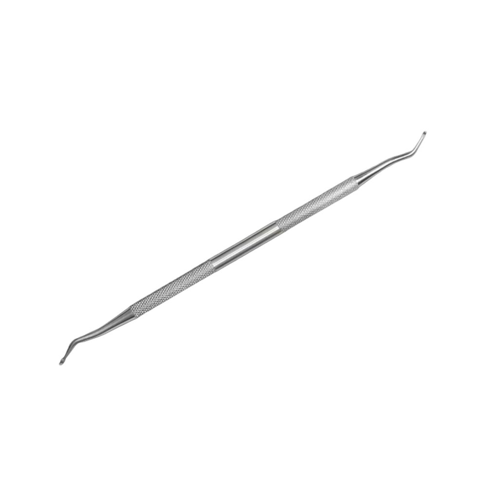 Beatifufu Cuticle Spoon Nail Cleaner Tool Stainless Steel Cuticle Spoon for Men Women Professional Design for Deep Cleaning Portable Lightweight for Home Travel