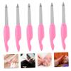 FRCOLOR 18pcs Folding Metal Nail Files Dual-Sided Nail Shaping Tool Travel-Friendly Manicure Essential Convenient and view 4