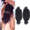 RHEANNA Human Afro Kinky Curly Hair For Twist Braids No Weft Double Drawn Twist Hair Extensions Braiding Afro Kinky Bulk Human Hair For Twist 100g/bundle 22" 22" view 1