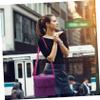 1pc Cosmetic Bag Duffle Bag for Travel Manicure Tools Cosmetics Bag Waterproof Bag Miss Portable, Purple, 29x21cm view 4