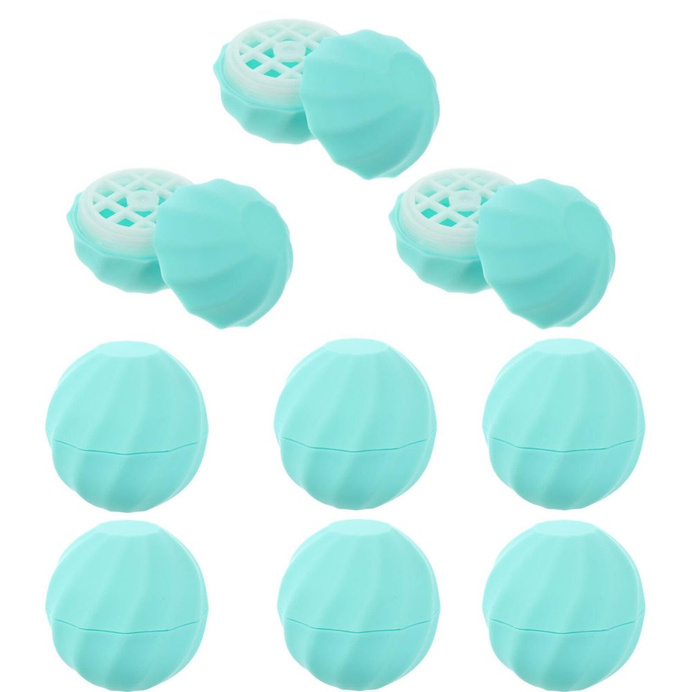 balacoo 10pcs Box Spherical Lipstick Case Lip Gloss Empty Lip Balm Tubes Empty Lip Balm Containers Mini Lipsticks Lipstick Holders Lip Balm Sphere Container Lipstick Tubes Screw Cap Small, 4x4cm