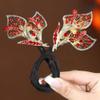 Floral Design Bun Maker and Hair Twister for Long Hair - Non-slip Hair Roller, Wedding Hair Styling Tool for Women and Girls view 3