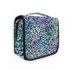 Ksajwzf Hanging Travel Toiletry Bag Gradient Leopard Bright for Women Men Girls, Animal Skin Waterproof Makeup Cosmetic Wash Organizer Bag for Travel Essentials view 1