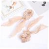 NOLITOY 6pcs Solid Cloth Hair Bowknot Ponytail Holders Elegant Ties for Women Chic Accessories for Everyday Wear and Special Occasions view 2