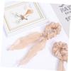 NOLITOY 6pcs Solid Cloth Hair Bowknot Ponytail Holders Elegant Ties for Women Chic Accessories for Everyday Wear and Special Occasions view 4