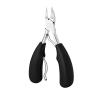 GERRIT Toenail Clippers for Thick or Ingrown Toenail - Large Handle for Easy Grip + Sharp Stainless Steel - Best Nail Clipper & Pedicure Tool for Seniors - Maintain Healthy Nails with Ease, Black view 1