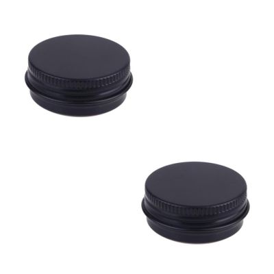 DOITOOL 2sets Travel Cream Containers 20ml Mini Aluminum Boxes Cosmetics Container Seamless Lid 10pcs*2