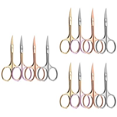 DOITOOL Sets Professional Beard Scissors Precision Mustache Trimmers Steel Material Home Salon Use Pcs Random
