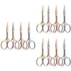 DOITOOL Sets Professional Beard Scissors Precision Mustache Trimmers Steel Material Home Salon Use Pcs Random view 1