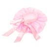 NOLITOY Women Extra Large Satin Shower Cap Bow Reusable Elastic Bathing Hat for Hair Types Stylish Hair for Curly and Braids view 1