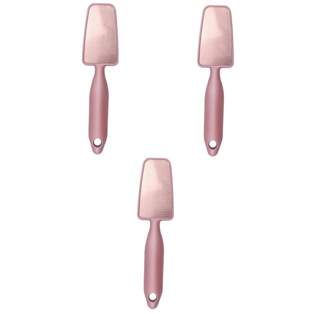 NOLITOY 3pcs Foot File Callus Remover Pumice Foot Roller Scrub Trimmer Pedicure File