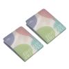 Airshi Nail Art Cosmetic Palette Paper, Disposable Nail Art Palette Paper Evenly Coloring 2pcs Stick Color Mixing for Nail Salon view 4
