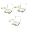 POPETPOP 3sets Tea Oil Absorbing Sheets Mirror Puff for Oily Skin Portable Face Blotting Tissues Daily Use Oil Blotter Paper for Men Women for view 1