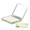POPETPOP 3sets Tea Oil Absorbing Sheets Mirror Puff for Oily Skin Portable Face Blotting Tissues Daily Use Oil Blotter Paper for Men Women for view 3