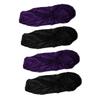 Balacoo 4 Pcs Buckle Long Satin Dreadlocks Cap Loose Sleeping Cap Shower Bonnet Sleep Hats Layers Satin Caps Hair Caps for Women Satin Nightcaps Woman Sleep Cap Cosmetic, 60.5x20cm, As Shown 3 view 1