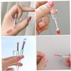 POPETPOP 12pcs Multi-purpose Lip Makeup Brush Lipstick Brush Silicone Makeup Applicator Lip Scrubber Eyeshadow Applicators view 4