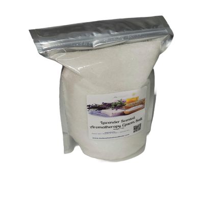 Aromatherapy Epsom Salt | Essential Oils | 10 Scents | 4 Sizes (Eucalyptus Lavender, 4lb Bag)