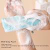 5PCS Mesh Soap Pouch, Soft and , Generate Rich Bubble, Convenient to Use, Keep Clean, Wide Application for Shower Body Cleaning with Quick Drying view 2