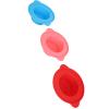 3-Piece Silicone Wax Melting Bowl Set, Non-Stick Wax Warmer Replacement Pot, 3 Colors Combination Pack for Candle Making and Wax Melting view 3