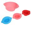 3-Piece Silicone Wax Melting Bowl Set, Non-Stick Wax Warmer Replacement Pot, 3 Colors Combination Pack for Candle Making and Wax Melting view 4