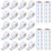 Yilloog 2000 Strips 20 Rolls Disposable Barber Paper Haircutting Neck Strips Hairdressing Stretchy Neck Band Neck Paper Tissue for Barber Hair Cutting Styling Salon Accessories Supplies view 1