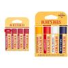 Burt's Bees Lip Balm Valentines Day Gifts, Pomegranate, Lip Moisturizer With Sourced Beeswax & Lip Balm Valentines Day Gifts, Beeswax, Strawberry, Coconut and Pear, and Vanilla Bean view 1