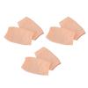 3 Pairs Moisturizing Gel Heel Socks, Soft Breathable Open Toe Heel Repair for Cracked Heels, Dry Hard Heel Care (Flesh Pink) view 4