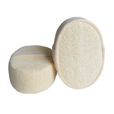 FRCOLOR 2pcs Natural Loofah Bath for Whole Body Massage Exfoliating Shower Rub for Smooth Skin Soft and Sponge for Daily Use and Dead Skin Removal