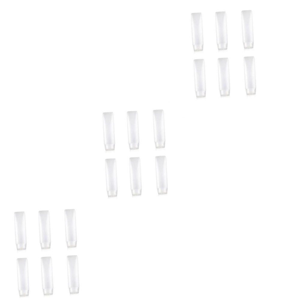 12 Pcs Squeeze Bottles Squeeze Bottle Refillable Cosmetic Containers Travel Bottles Gel Pe, As Shownx3pcs, mediumx3pcs