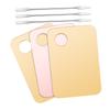 Beatifufu 3sets Makeup Mixing Palette for Foundation Eyeshadow with Spatulas Color Mixing Kits for Professional Personal Use Durable Easy-clean Materials Versatile Set view 1