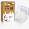 Pearl Shaving Alum Bar (Fitkari) - 100g | 100% Pure Natural Alum Stone | Gentle & Effective Aftershave| Ideal for Razor Burn Relief | Chemical-Free Shaving Aid, white view 1