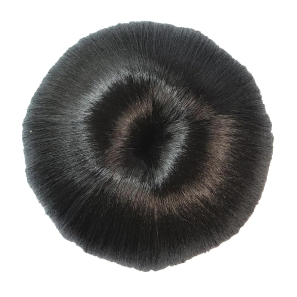 NOLITOY Hair Bun Extension Donut Chignon for Women High Temperature Fiber Hair Roller Easy to Use for Everyday Special Events Elegant Updo Black